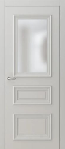 Межкомнатная дверь Фрамир | модель Katalina 3 PO Сатинат