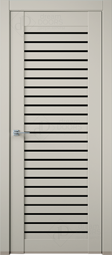 Межкомнатная дверь Dream Doors M27 Лакобель черное