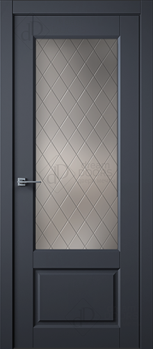 Межкомнатная дверь Dream Doors P119 Гравировка Ромб