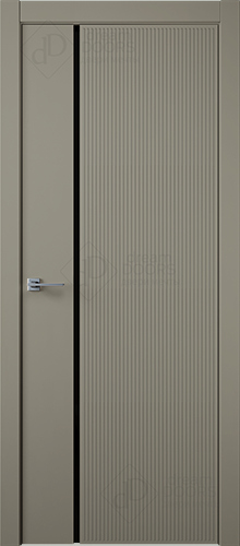 Межкомнатная дверь Dream Doors Стиль 5-U3 ДО Черный триплекс