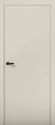 Межкомнатная дверь Turen Becker | модель Fox 0 (черная АБС кромка)