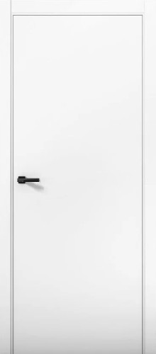 Межкомнатная дверь Turen Becker Fox 0 (черная АБС кромка)