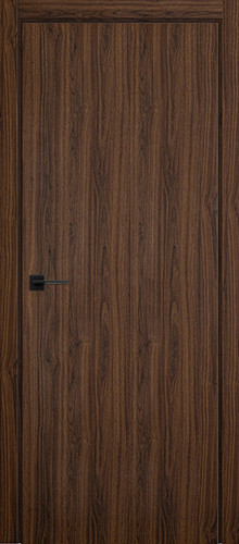 Межкомнатная дверь Лис Холдинг | модель Фокс 0 (черная АБС кромка)