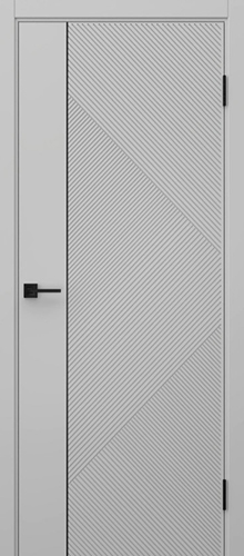 Межкомнатная дверь House Doors Соло 4 (молдинг черный)