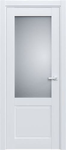Межкомнатная дверь Статус | модель Базис 2020 Сатинато белое