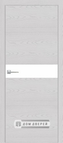 Межкомнатная дверь Фрамир | модель Loft 1 Белое стекло