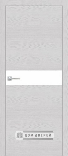 Межкомнатная дверь Фрамир Loft 1 Белое стекло