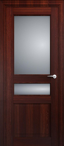 Межкомнатная дверь Статус 533 Сатинато белое