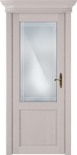 Межкомнатная дверь Status 521 стекло алмазная гравировка итальянская решётка