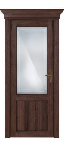 Межкомнатная дверь Status | модель 521 стекло алмазная гравировка грань