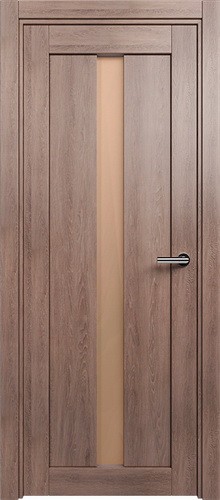 Межкомнатная дверь Status | модель 134 стекло сатинат бронза
