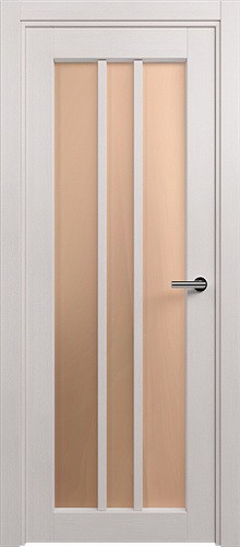Межкомнатная дверь Status | модель 136 стекло сатинат бронза