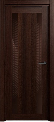 Межкомнатная дверь Status | модель 822 стекло глосс коричневое
