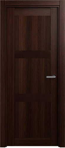 Межкомнатная дверь Status 832 стекло глосс коричневое