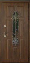 входная дверь Лион (Темный орех) снаружи