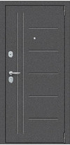 входная дверь Porta S 109.П29 (Антик Серебро/Bianco Veralinga) снаружи