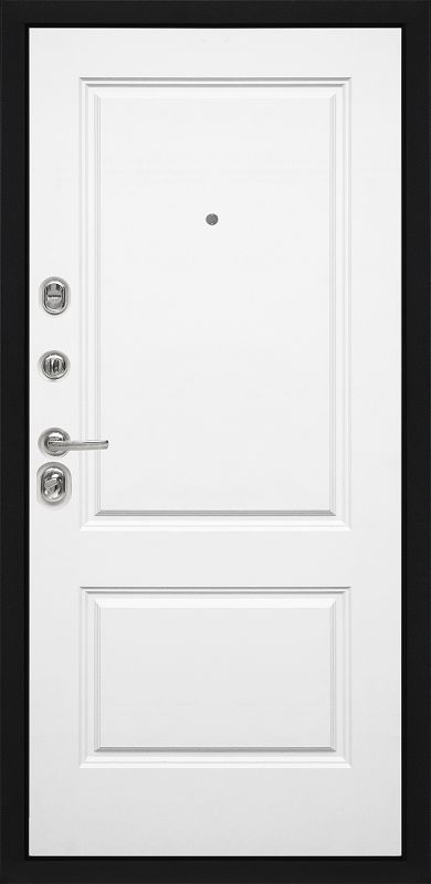 входная дверь Дверь МД-40 Белый soft-touch M7 внутри